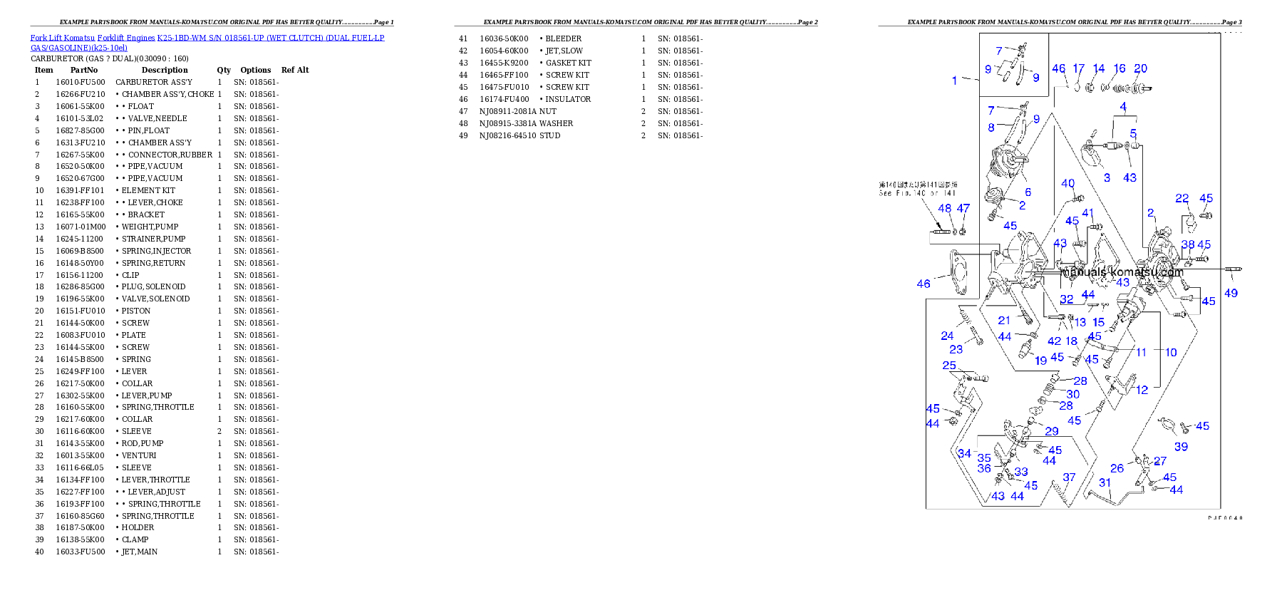 Protected: K25-1BD-WM S/N 018561-UP （ｳｪｯﾄｸﾗｯﾁ）（LPGﾍｲﾖｳ） Partsbook