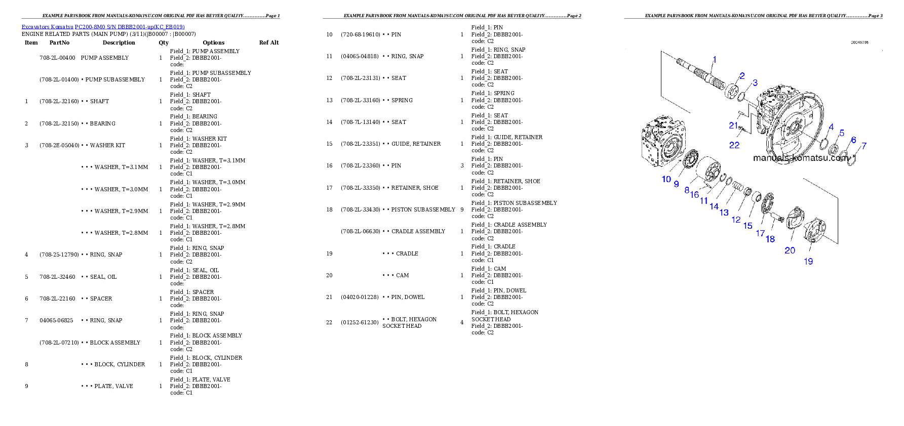 Protected: PC200-8M0 S/N DBBB2001-up Partsbook