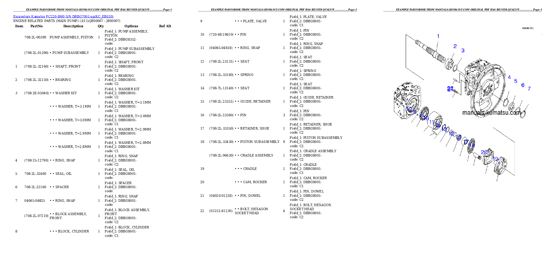 Protected: PC220-8M0 S/N DBBG7001-up Partsbook