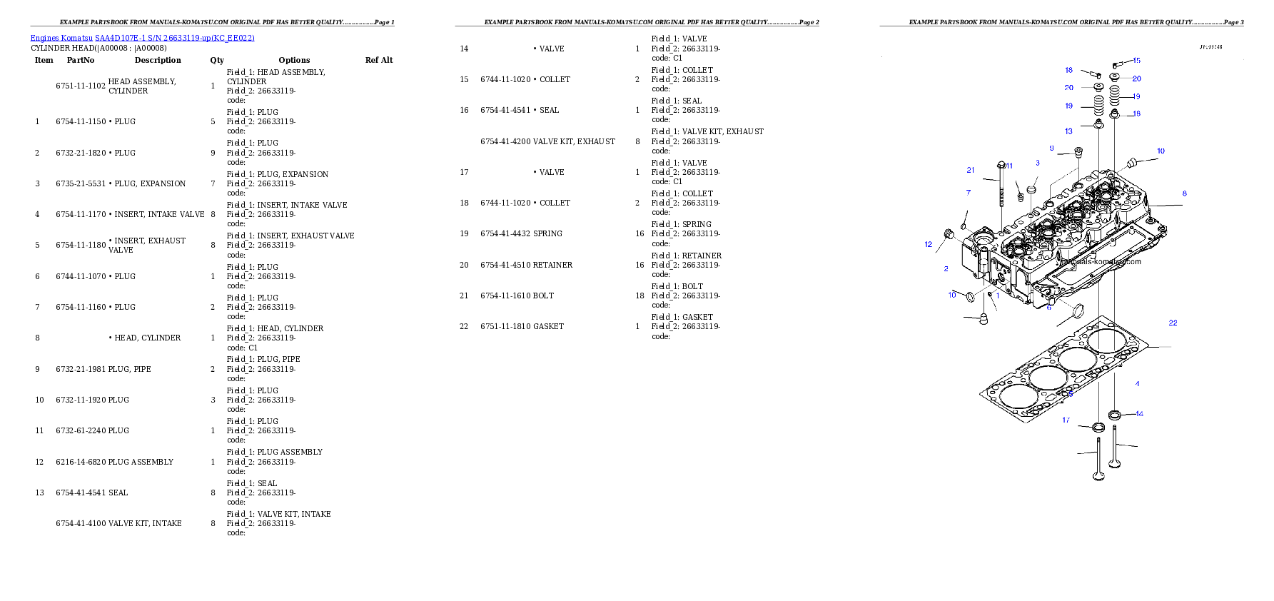 Protected: SAA4D107E-1 S/N 26513014-UP (For D39EX-22/D39PX-22) Partsbook