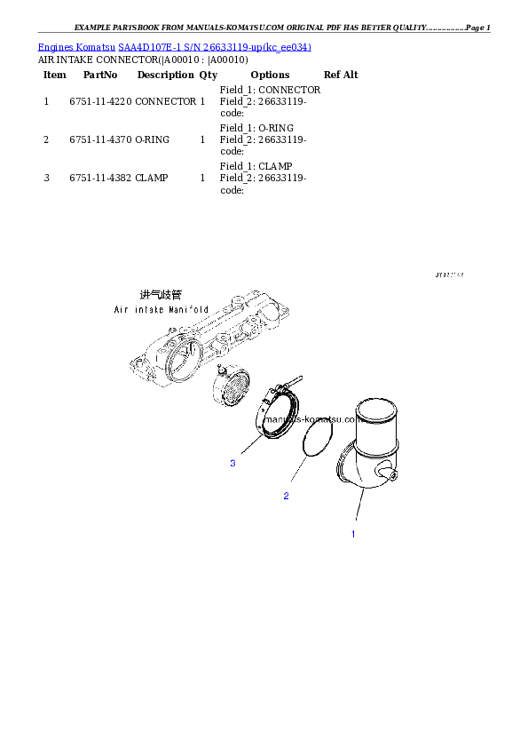 Protected: SAA4D107E-1 S/N 26633119-up Partsbook