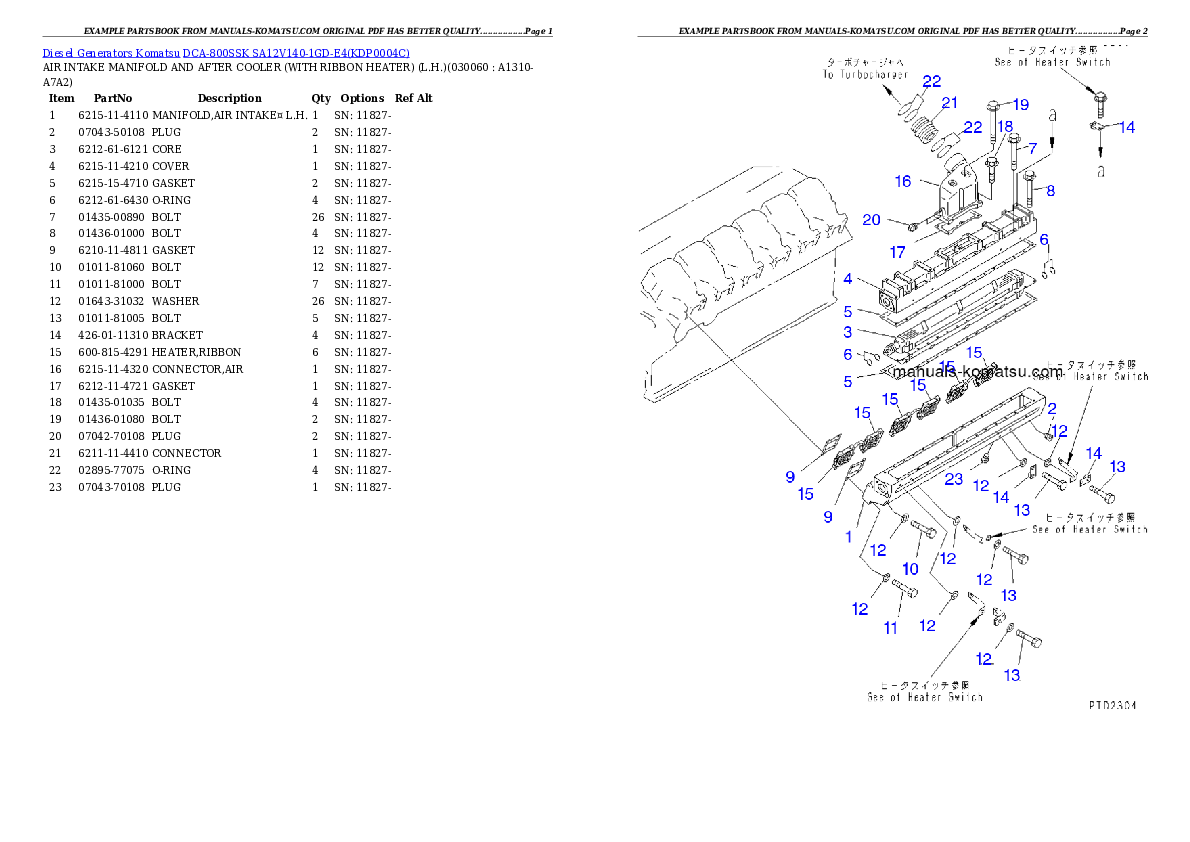 Protected: DCA-800SSK  SA12V140-1GD-E4 Partsbook