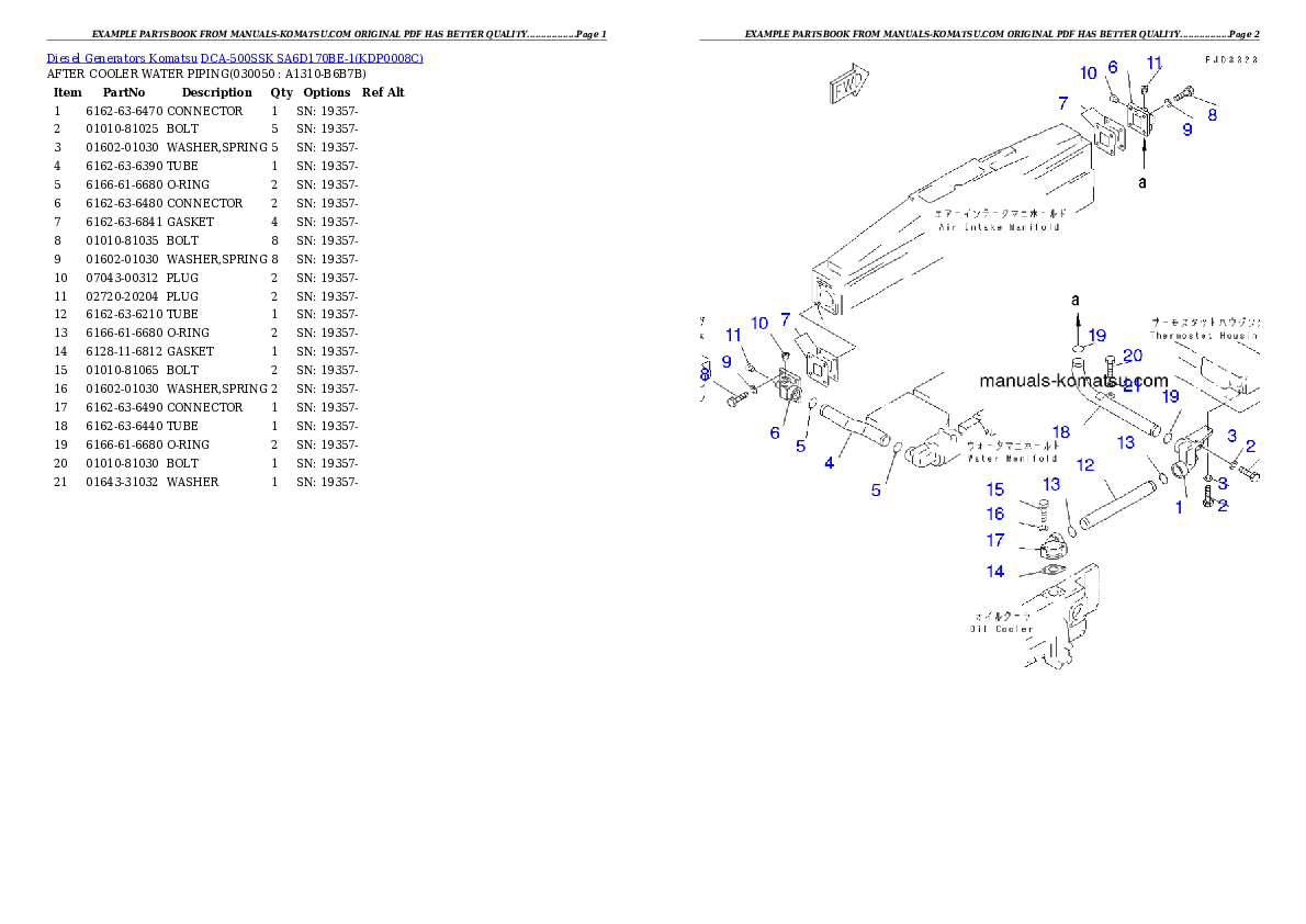Protected: DCA-500SSK  SA6D170BE-1 Partsbook