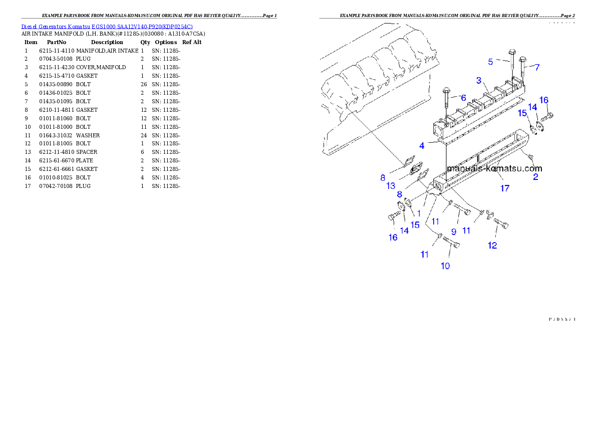 Protected: EGS1000     SAA12V140-P920 Partsbook