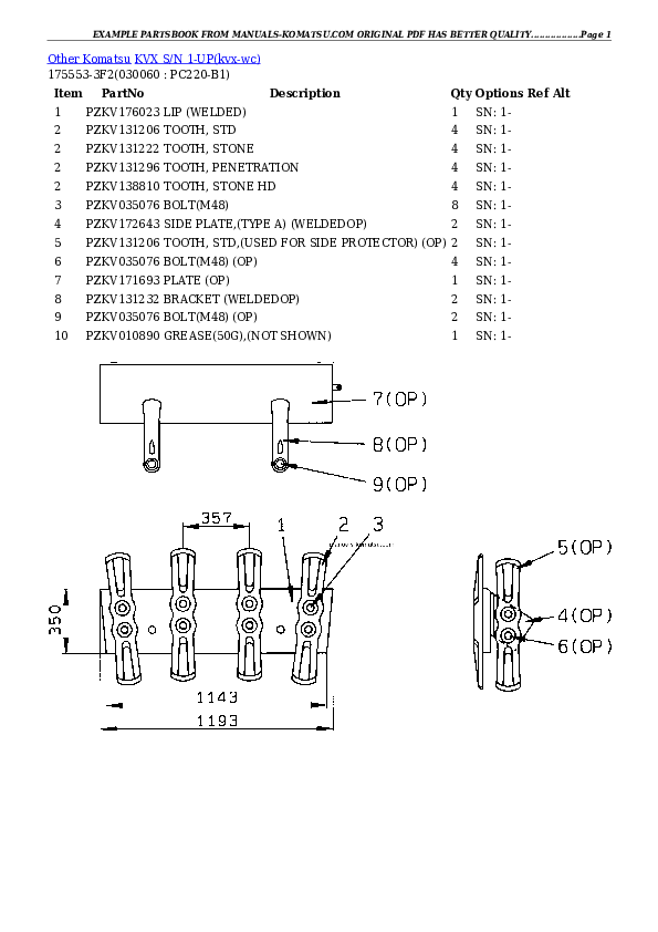 Protected: KVX S/N 1-UP Partsbook