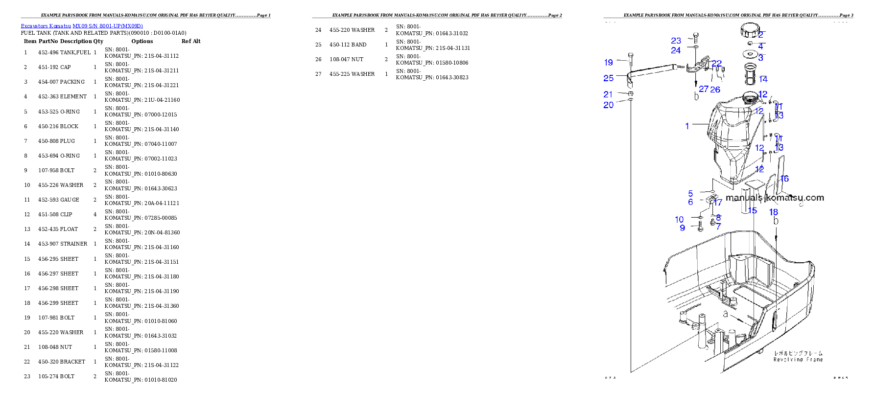 Protected: MX09 S/N 8001-UP Partsbook