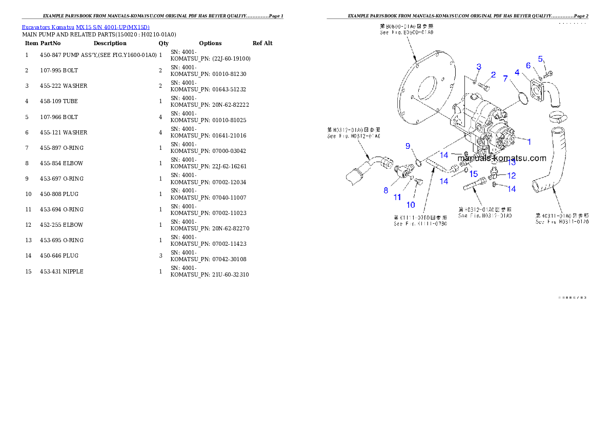 Protected: MX15 S/N 4001-UP Partsbook