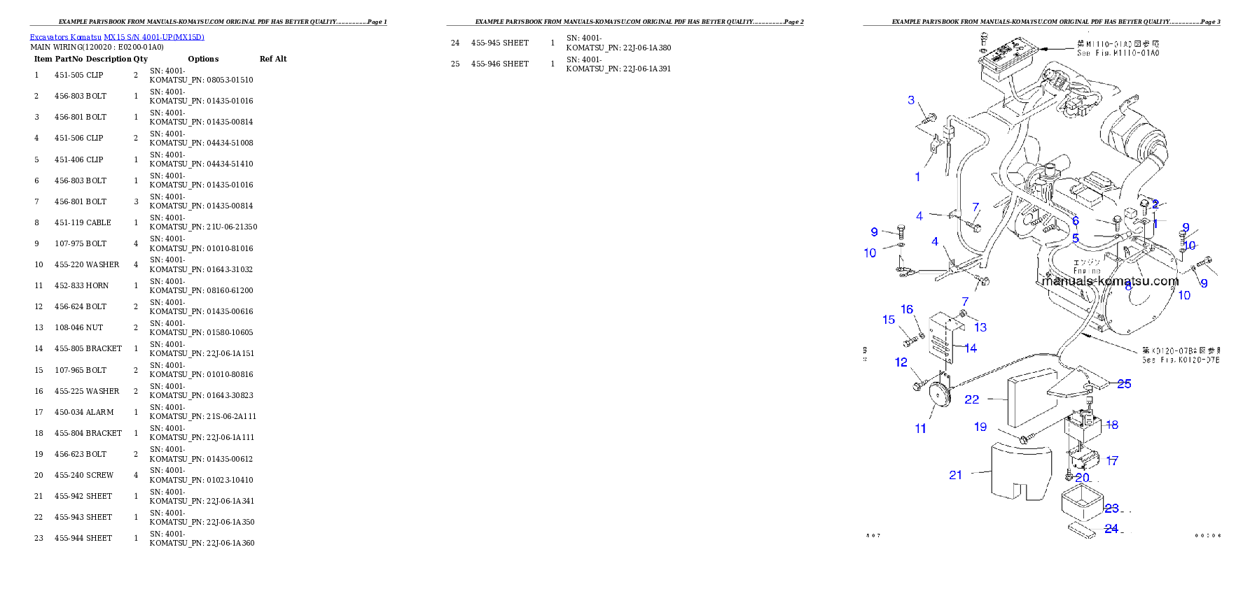 Protected: MX15 S/N 4001-UP Partsbook
