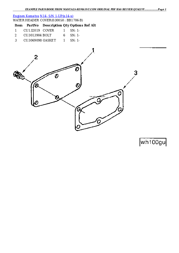 Protected: N14- S/N 1-UP Partsbook
