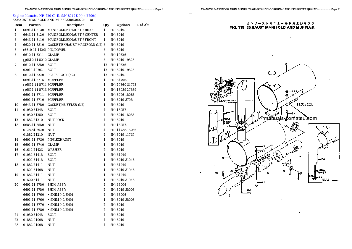 Protected: NH-220-CI-1L S/N 8019-UP Partsbook