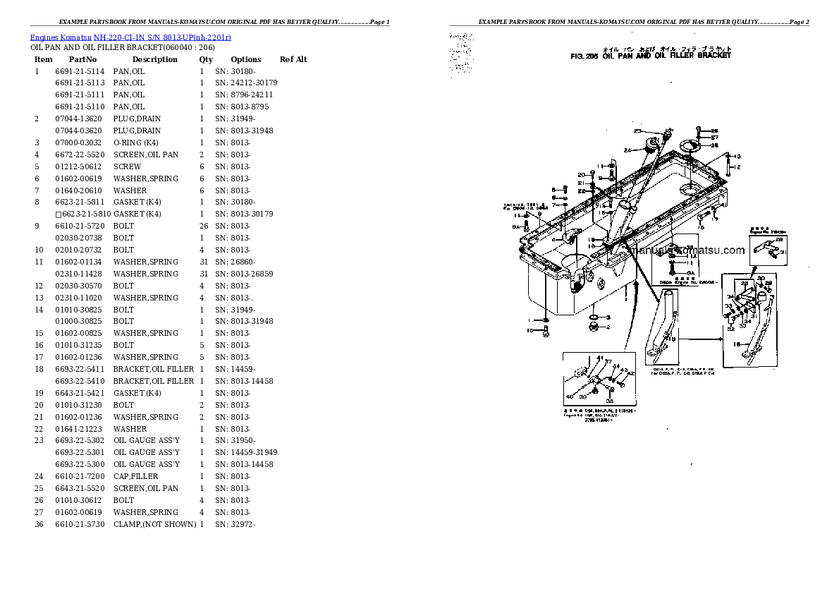 Protected: NH-220-CI-1N S/N 8013-UP Partsbook