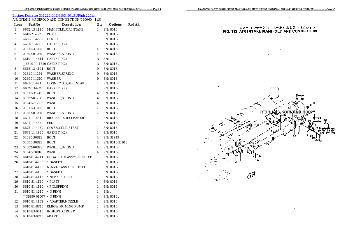 Protected: NH-220-CI-1N S/N 8013-UP Partsbook