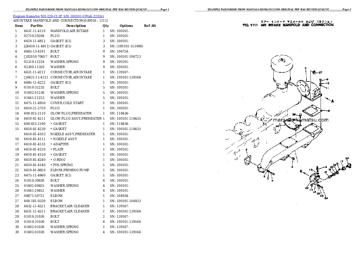 Protected: NH-220-CI-2F S/N 100101-UP Partsbook