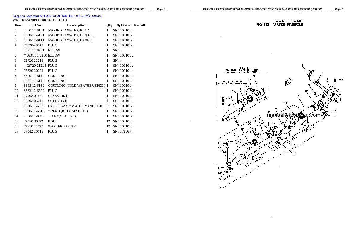Protected: NH-220-CI-2F S/N 100101-UP Partsbook