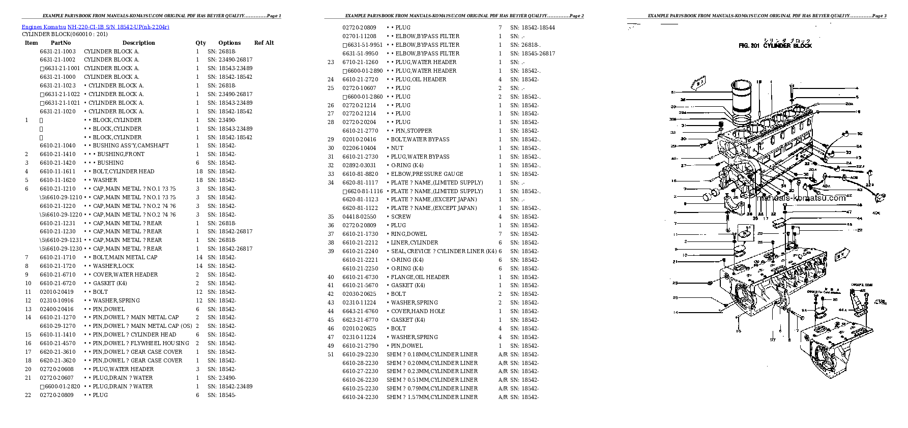 Protected: NH-220-CI-1B S/N 18542-UP Partsbook