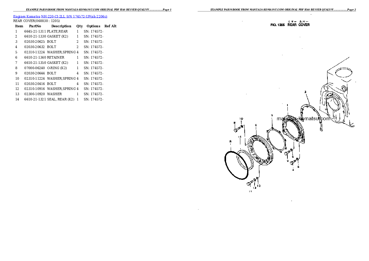 Protected: NH-220-CI-2LL S/N 174572-UP Partsbook
