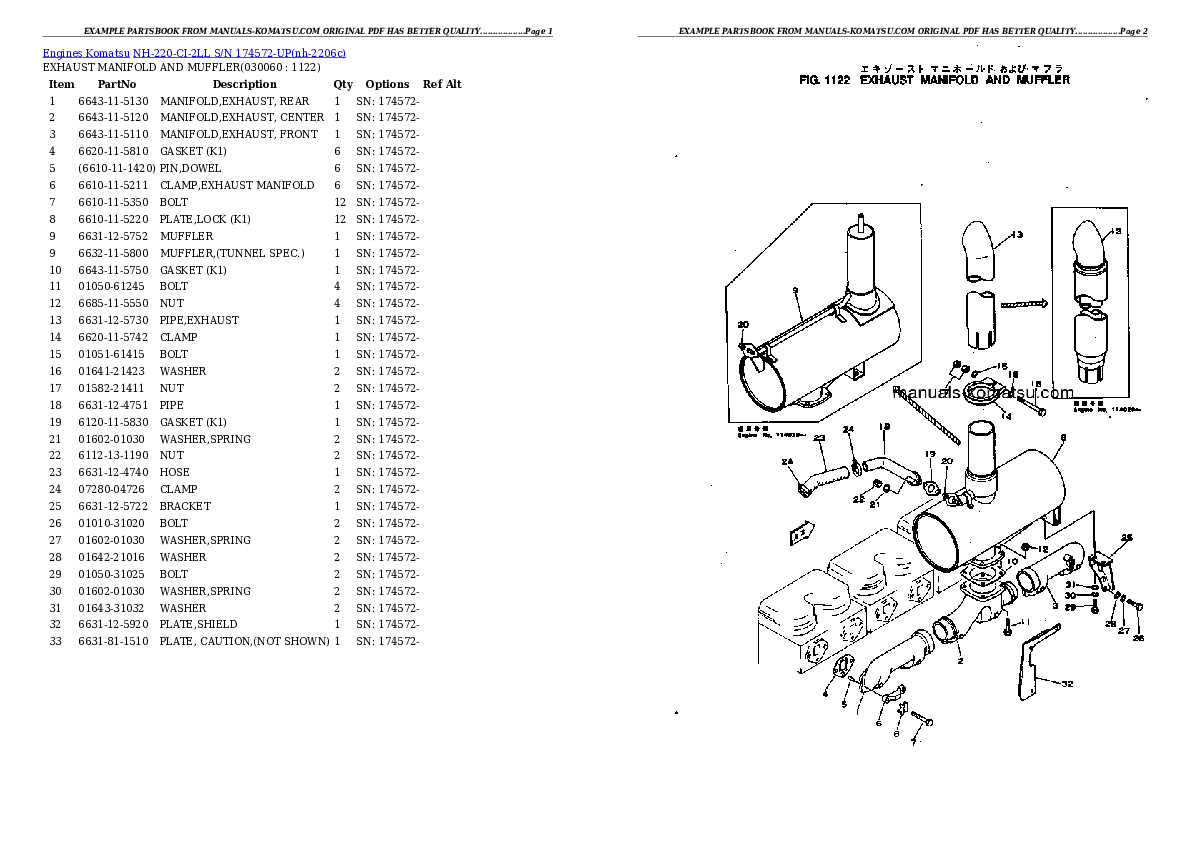 Protected: NH-220-CI-2LL S/N 174572-UP Partsbook
