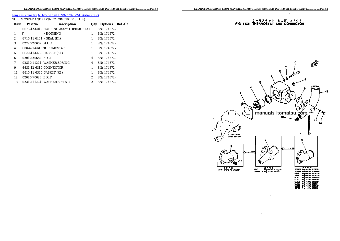 Protected: NH-220-CI-2LL S/N 174572-UP Partsbook