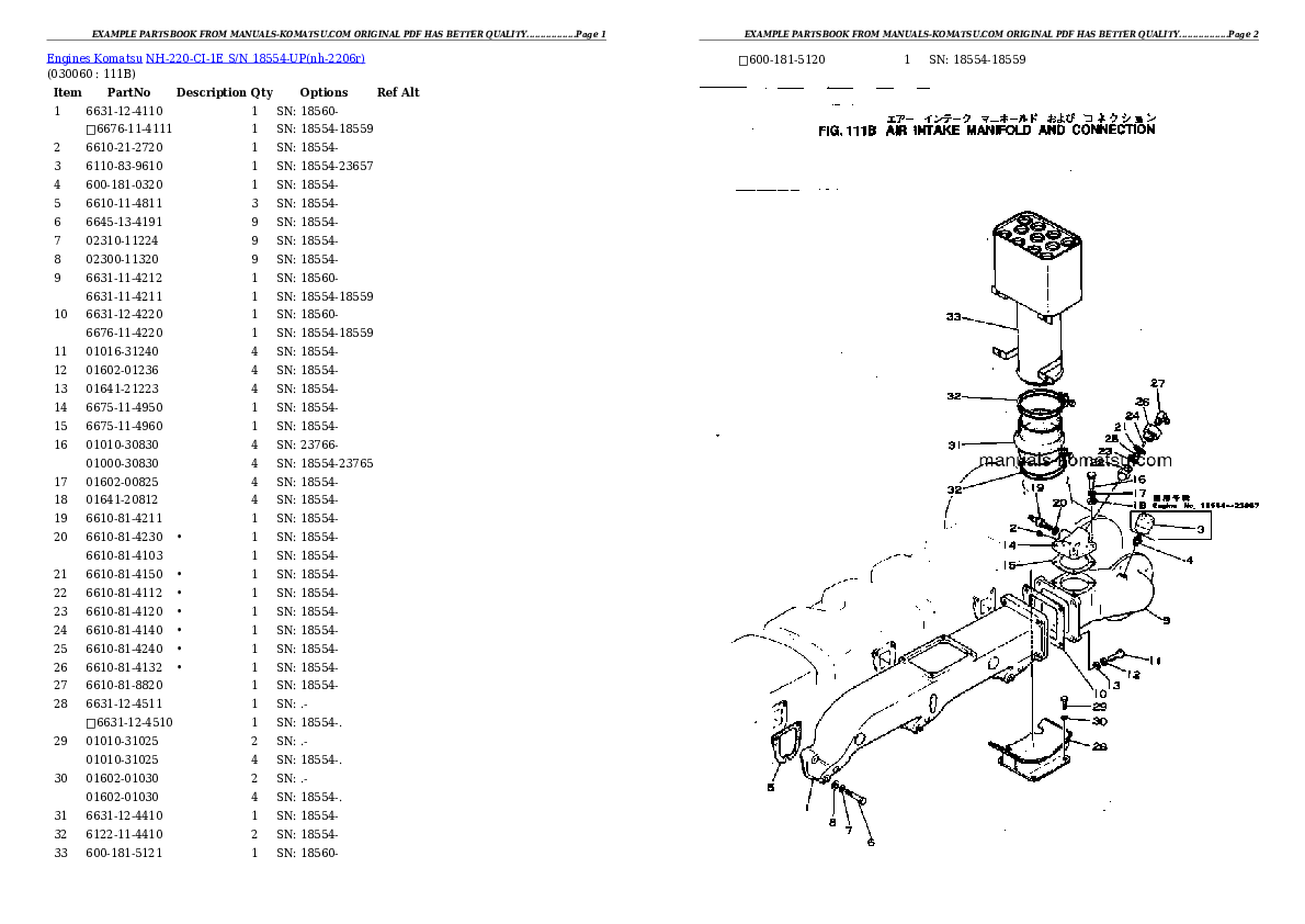 Protected: NH-220-CI-1E S/N 18554-UP Partsbook
