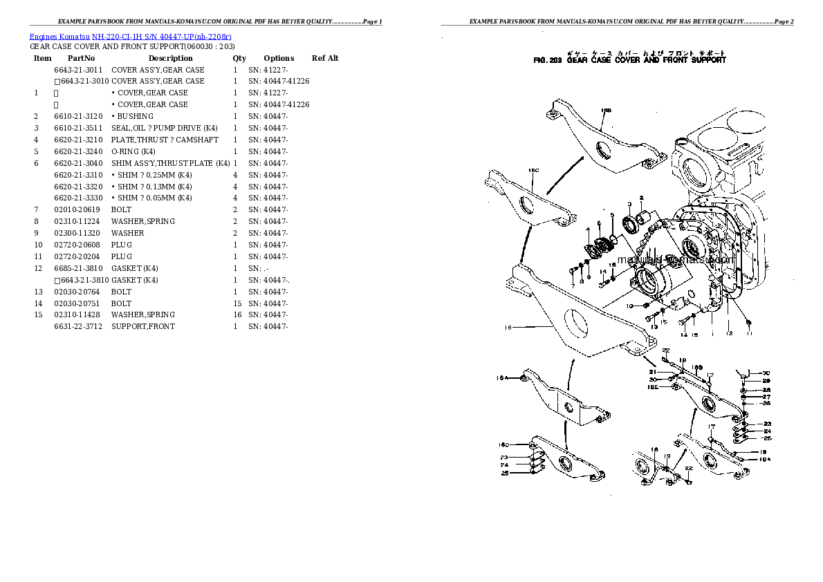 Protected: NH-220-CI-1H S/N 40447-UP Partsbook
