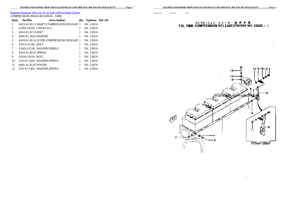 Protected: NH-220-CI-1Q S/N 23020-UP Partsbook