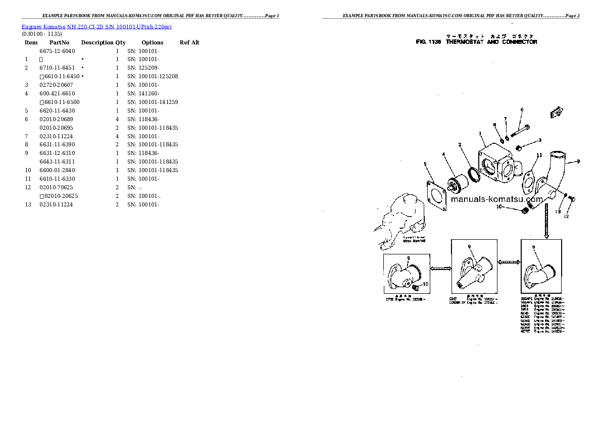 Protected: NH-220-CI-2D S/N 100101-UP Partsbook