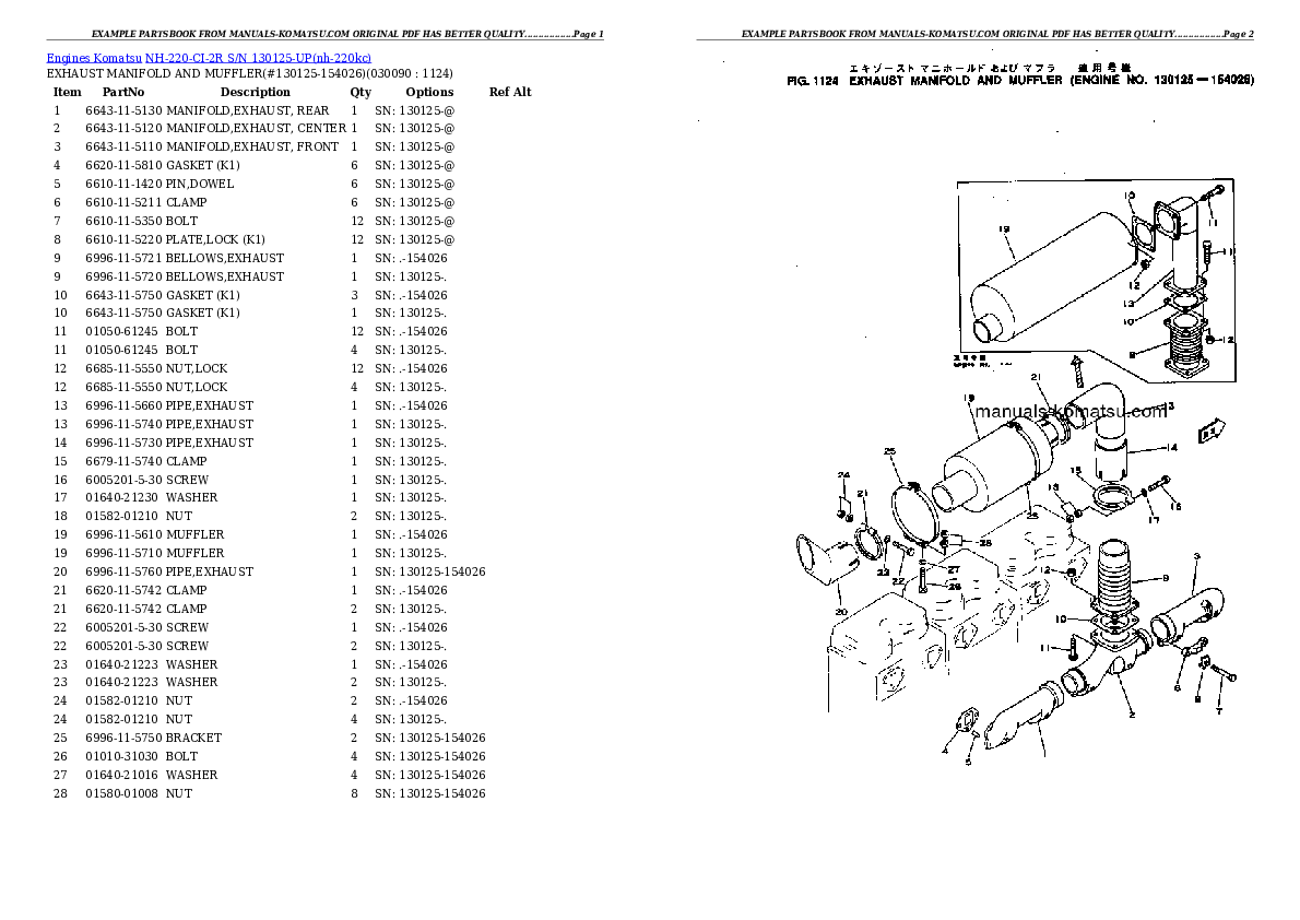 Protected: NH-220-CI-2R S/N 130125-UP Partsbook