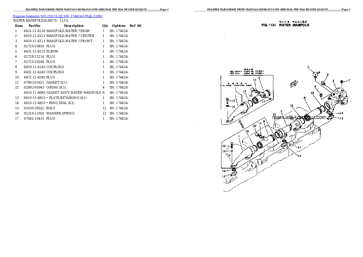 Protected: NH-220-CI-2JJ S/N 174424-UP Partsbook