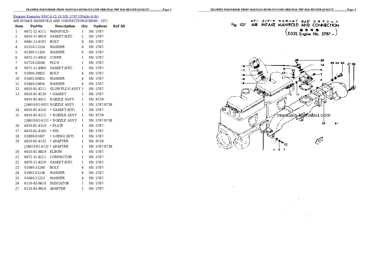Protected: NHC-4-CI-1S S/N 5787-UP Partsbook