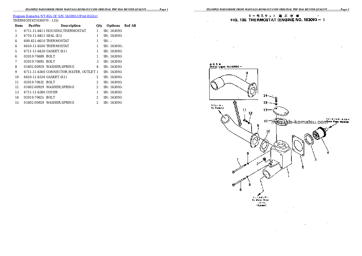 Protected: NT-855-1E S/N 163093-UP Partsbook