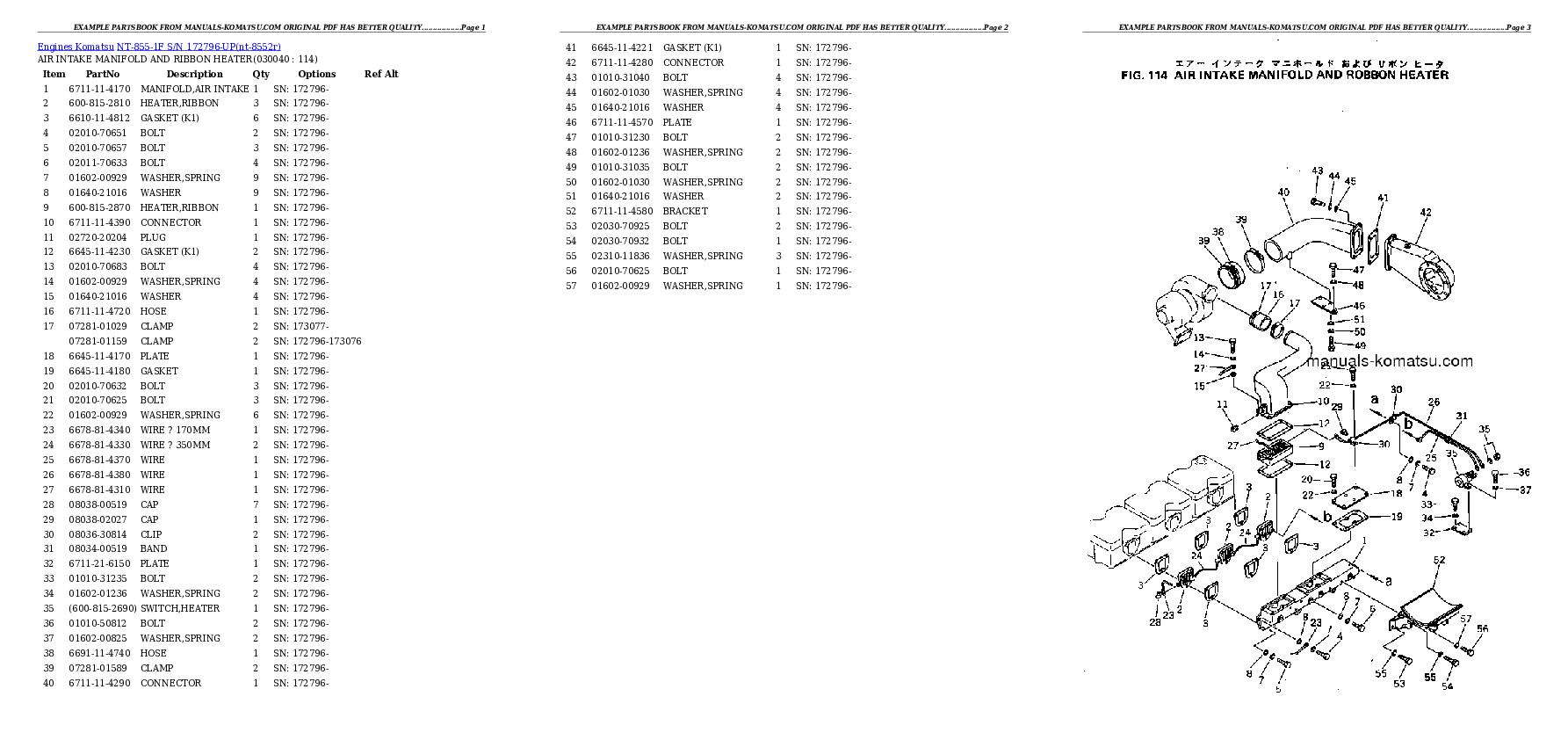 Protected: NT-855-1F S/N 172796-UP Partsbook