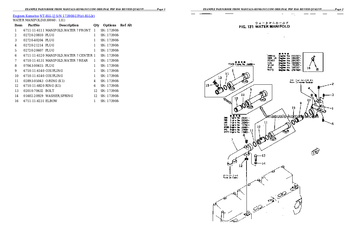 Protected: NT-855-1J S/N 173908-UP Partsbook