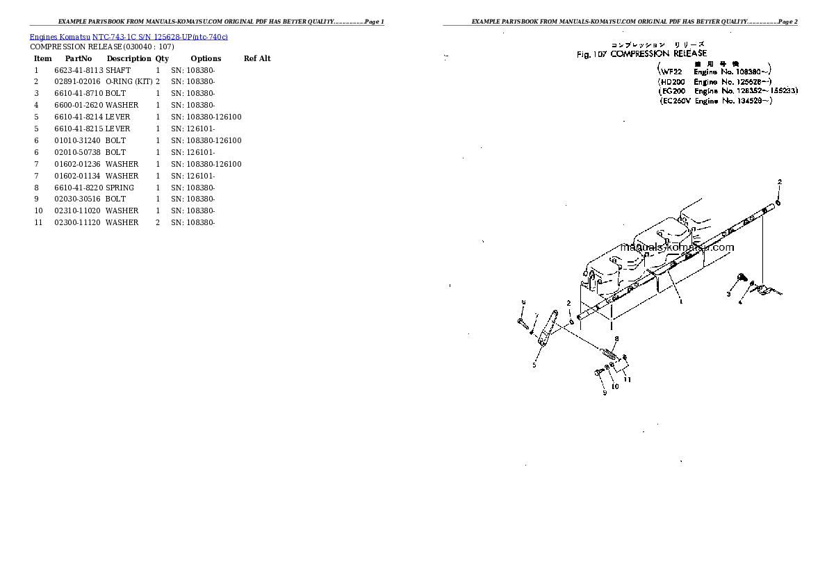 Protected: NTC-743-1C S/N 125628-UP Partsbook