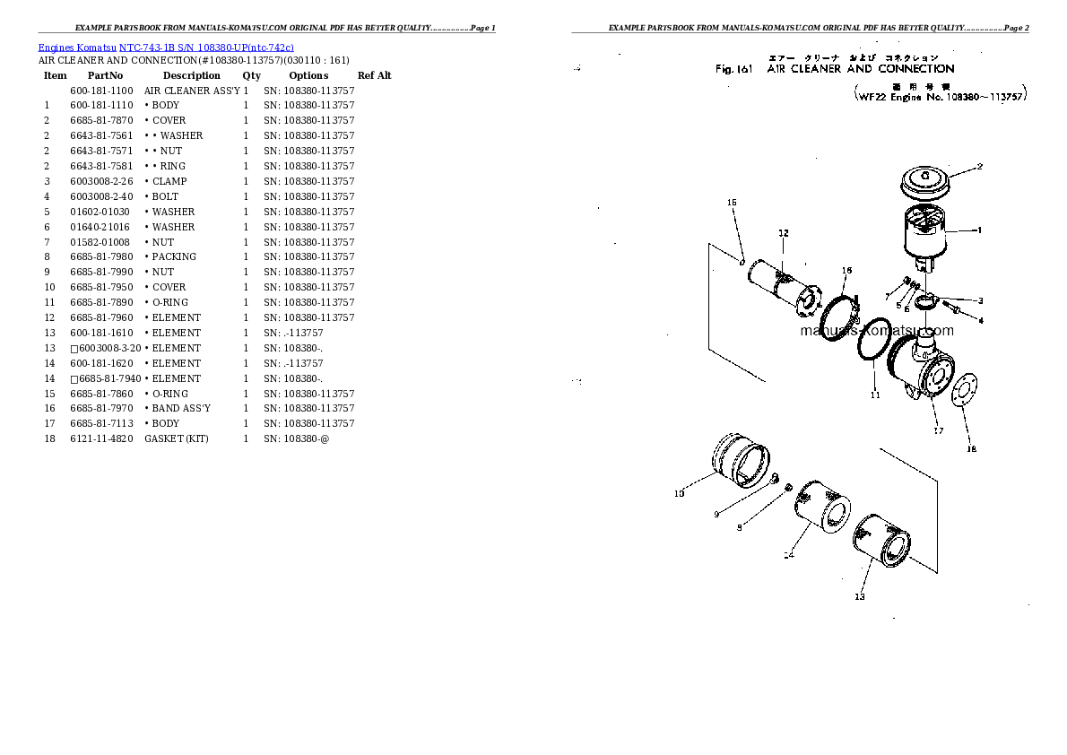 Protected: NTC-743-1B S/N 108380-UP Partsbook