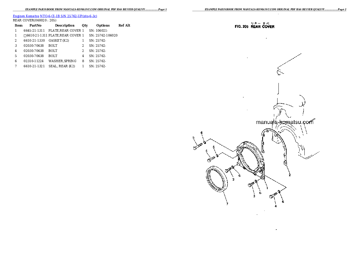 Protected: NTO-6-CI-1B S/N 25762-UP Partsbook