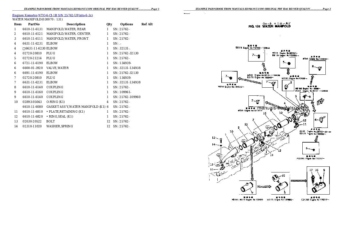 Protected: NTO-6-CI-1B S/N 25762-UP Partsbook