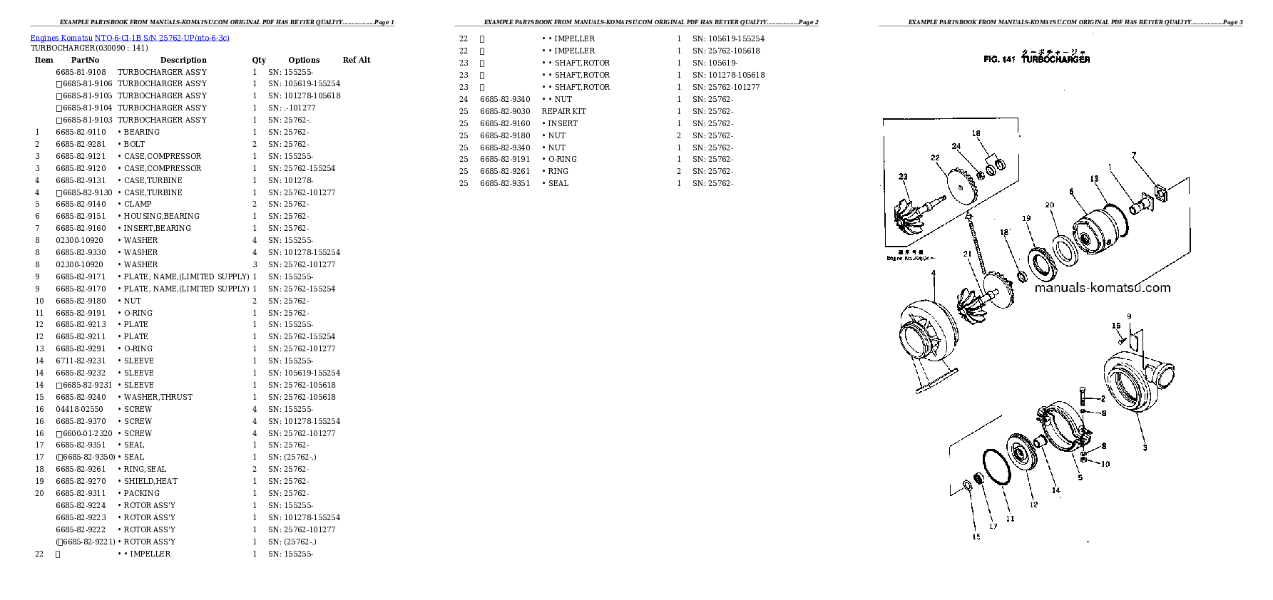 Protected: NTO-6-CI-1B S/N 25762-UP Partsbook