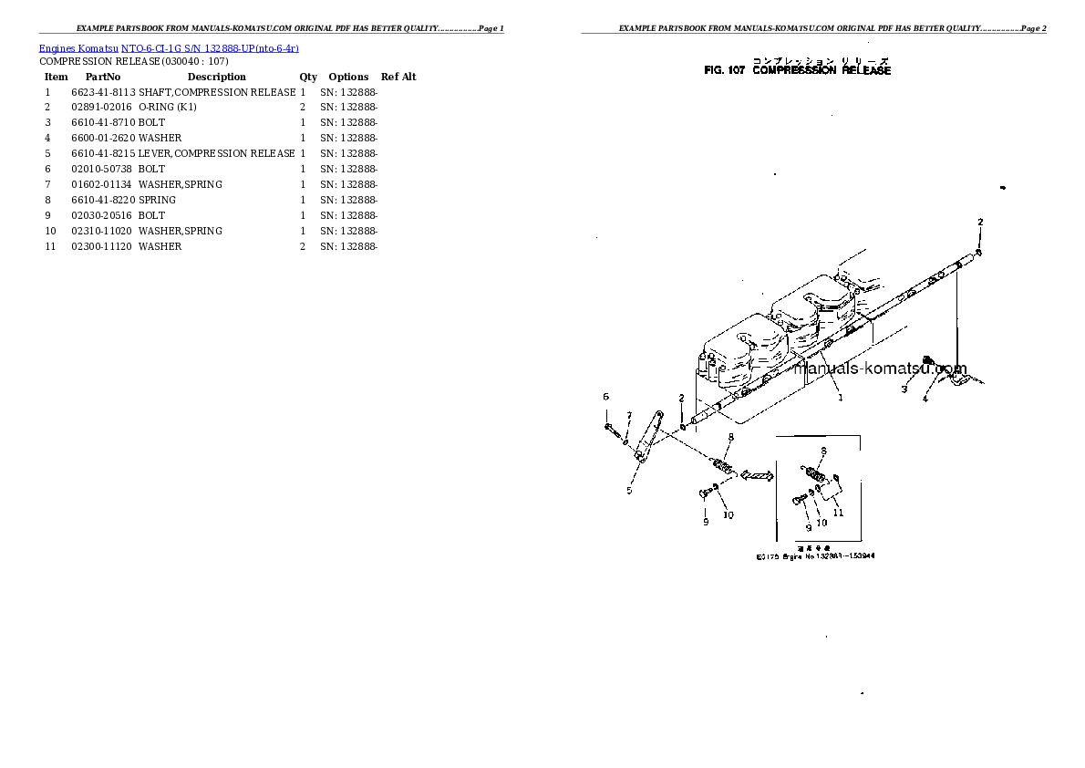 Protected: NTO-6-CI-1G S/N 132888-UP Partsbook
