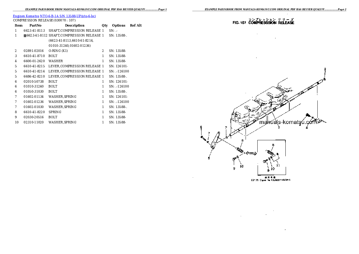 Protected: NTO-6-B-1A S/N 13588-UP Partsbook