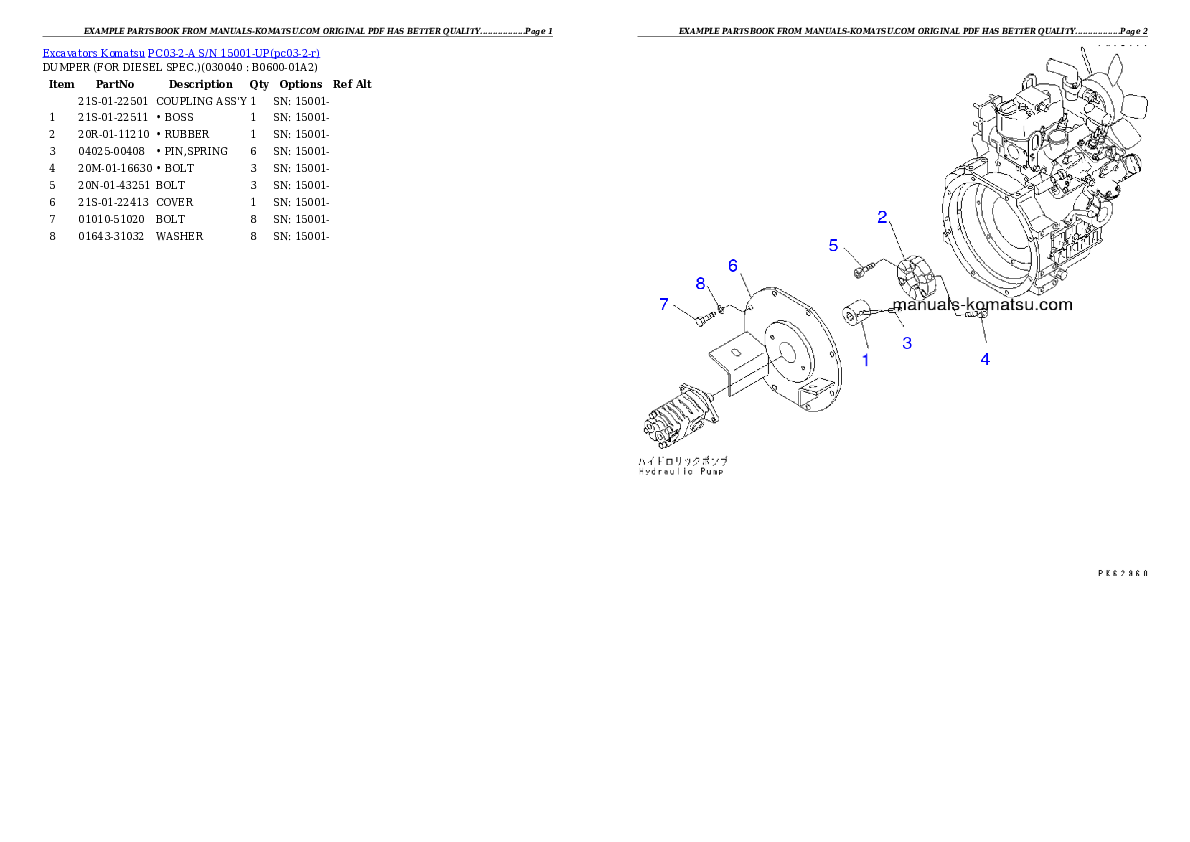 Protected: PC03-2-A S/N 15001-UP Partsbook
