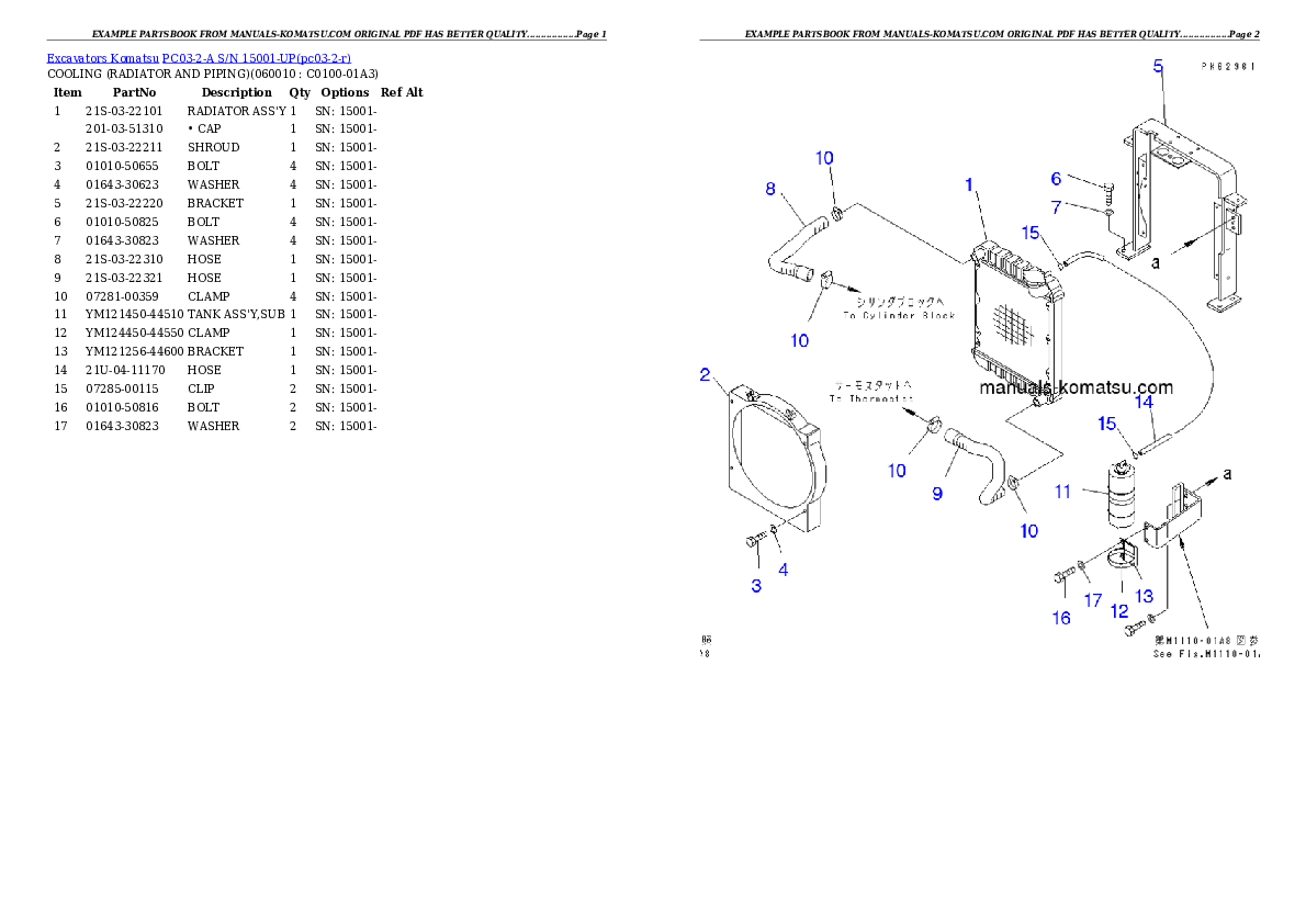 Protected: PC03-2-A S/N 15001-UP Partsbook