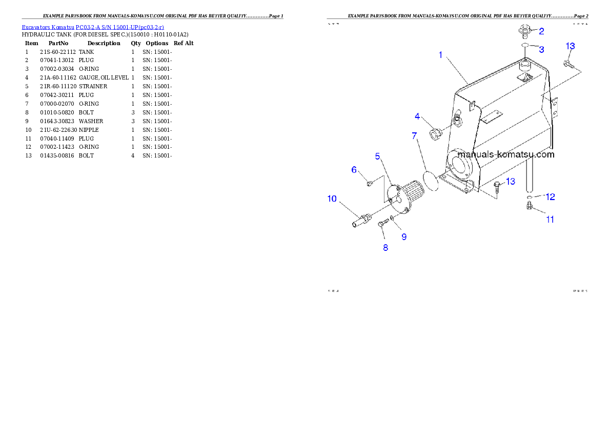 Protected: PC03-2-A S/N 15001-UP Partsbook