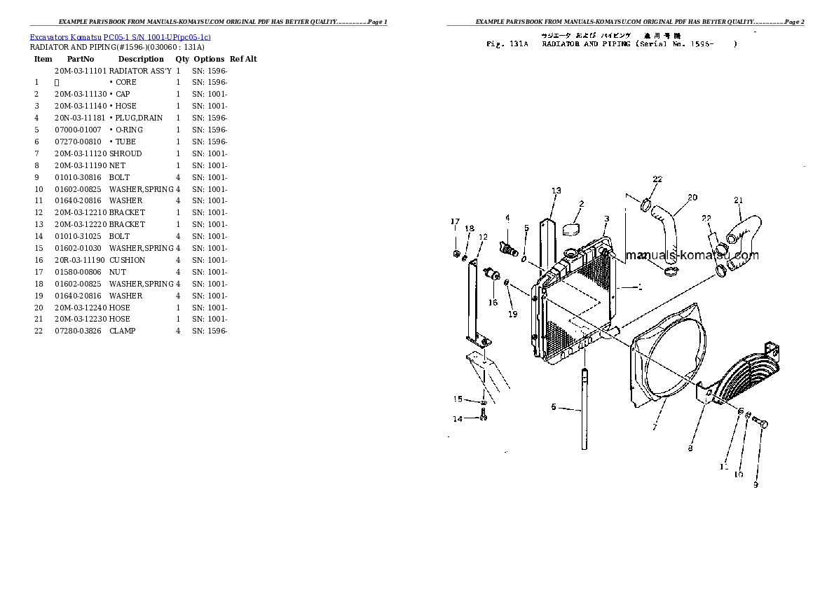 Protected: PC05-1 S/N 1001-UP Partsbook
