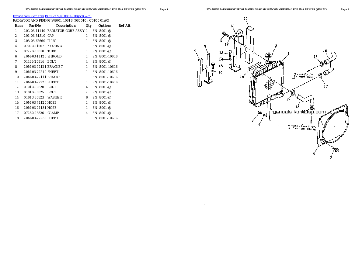 Protected: PC05-7 S/N 8001-UP Partsbook