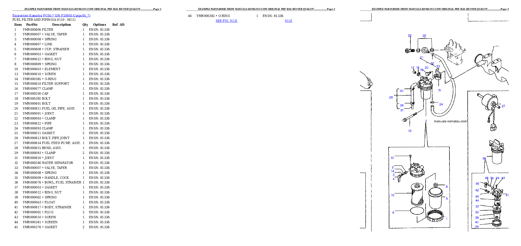 Protected: PC05-7 S/N F20001-Up Partsbook