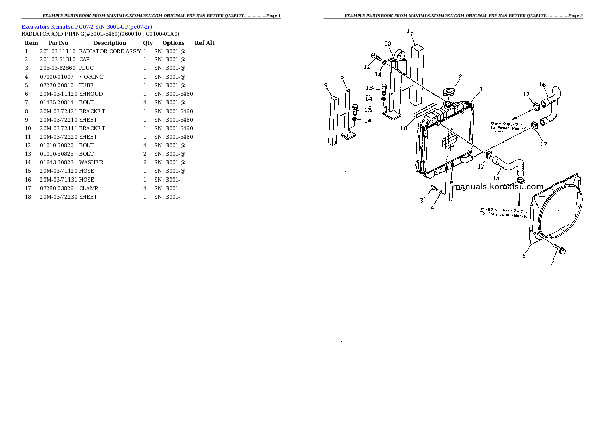 Protected: PC07-2 S/N 3001-UP Partsbook