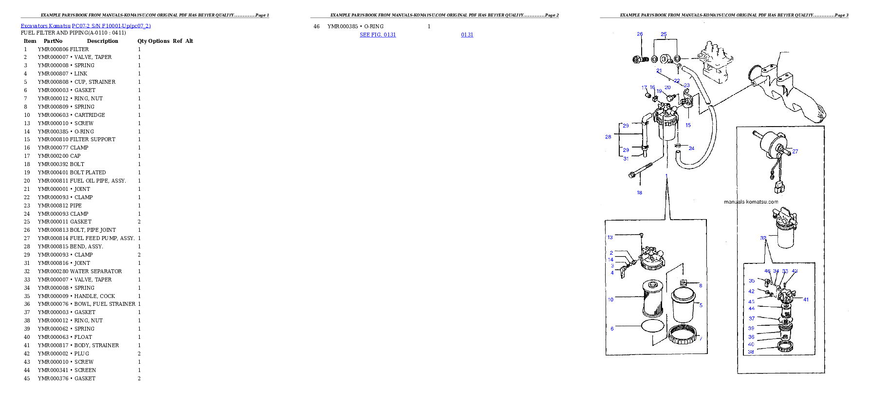 Protected: PC07-2 S/N F10001-Up Partsbook