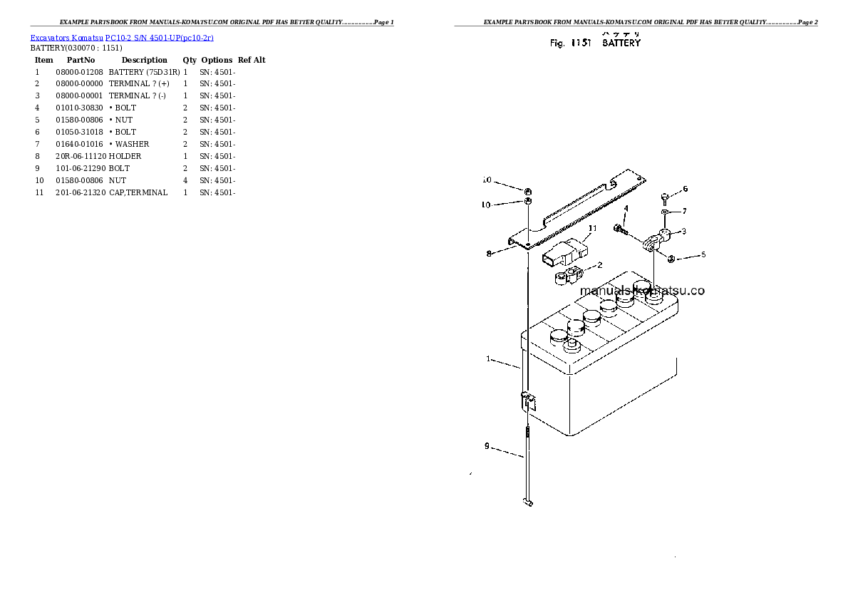 Protected: PC10-2 S/N 4501-UP Partsbook