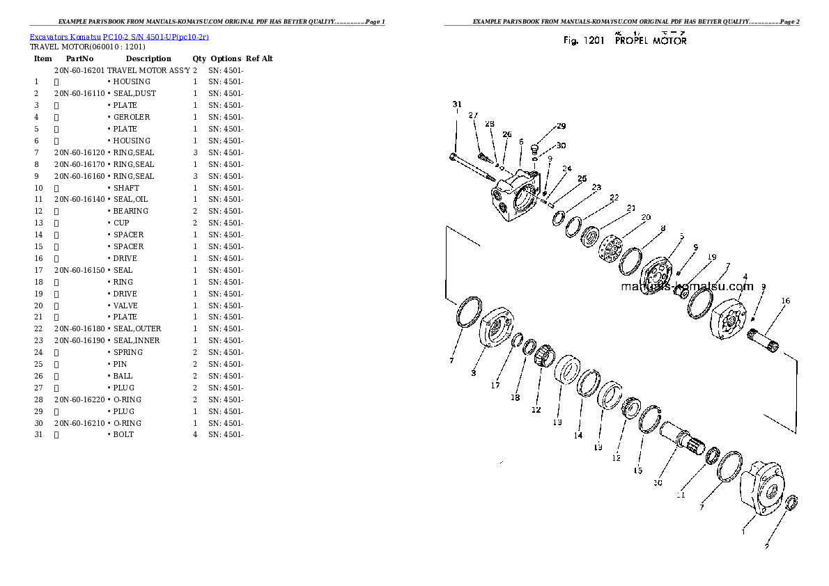 Protected: PC10-2 S/N 4501-UP Partsbook
