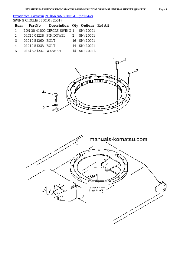 Protected: PC10-6 S/N 20001-UP Partsbook